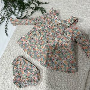 European Liberty Baby girl set dress